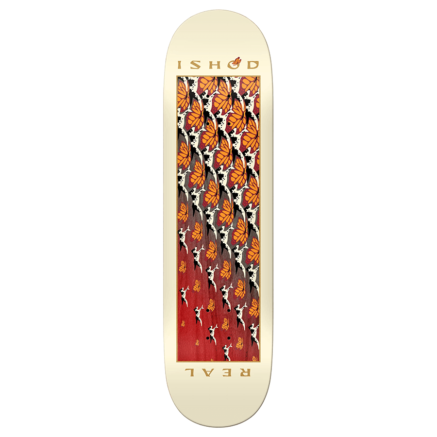 REAL SKATEBOARDS ISHOD METAMORPHASIS TWINTAIL SLICK DECK 8.3