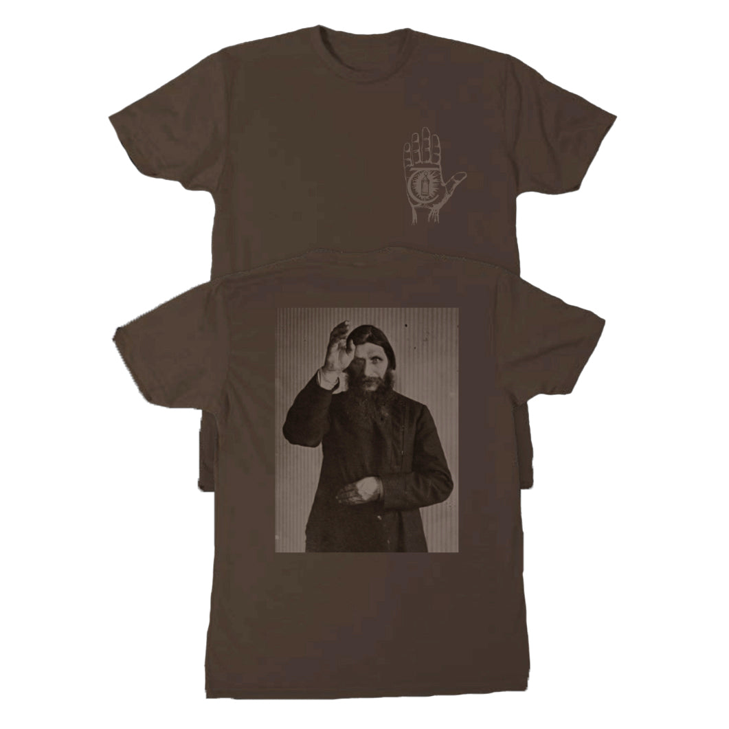 THEORIES SKATEBOARDS RASPUTIN TEE MOCHA