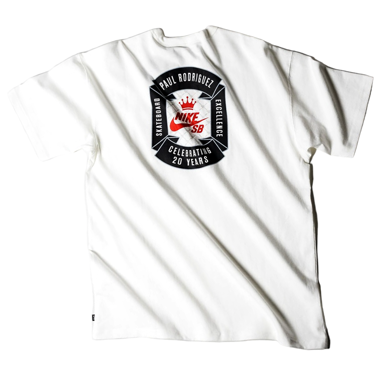 NIKE SB PAUL RODRIGUEZ M90 POCKET TEE WHITE