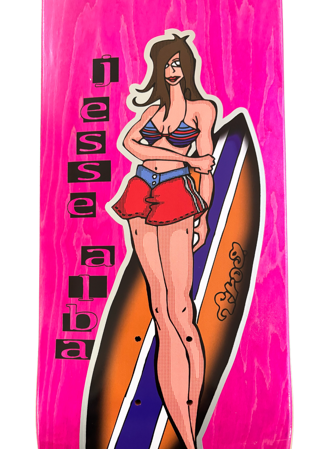 FROG SKATEBOARDS JESSE ALBA SURFER GIRL DECK 8.25