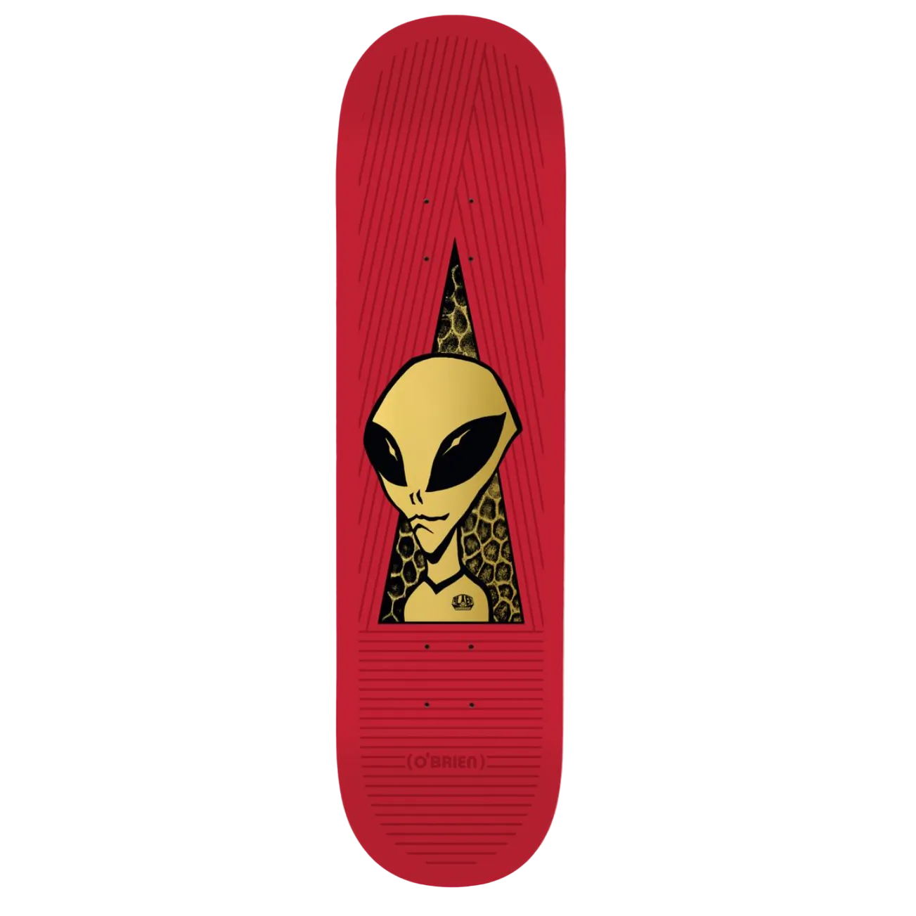 ALIEN WORKSHOP O'BRIEN VISITOR GOLD DECK 8.5