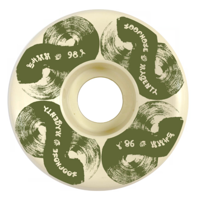 LOOPHOLE X MAGENTA WHEELS CONICAL FULL 54MM 98D