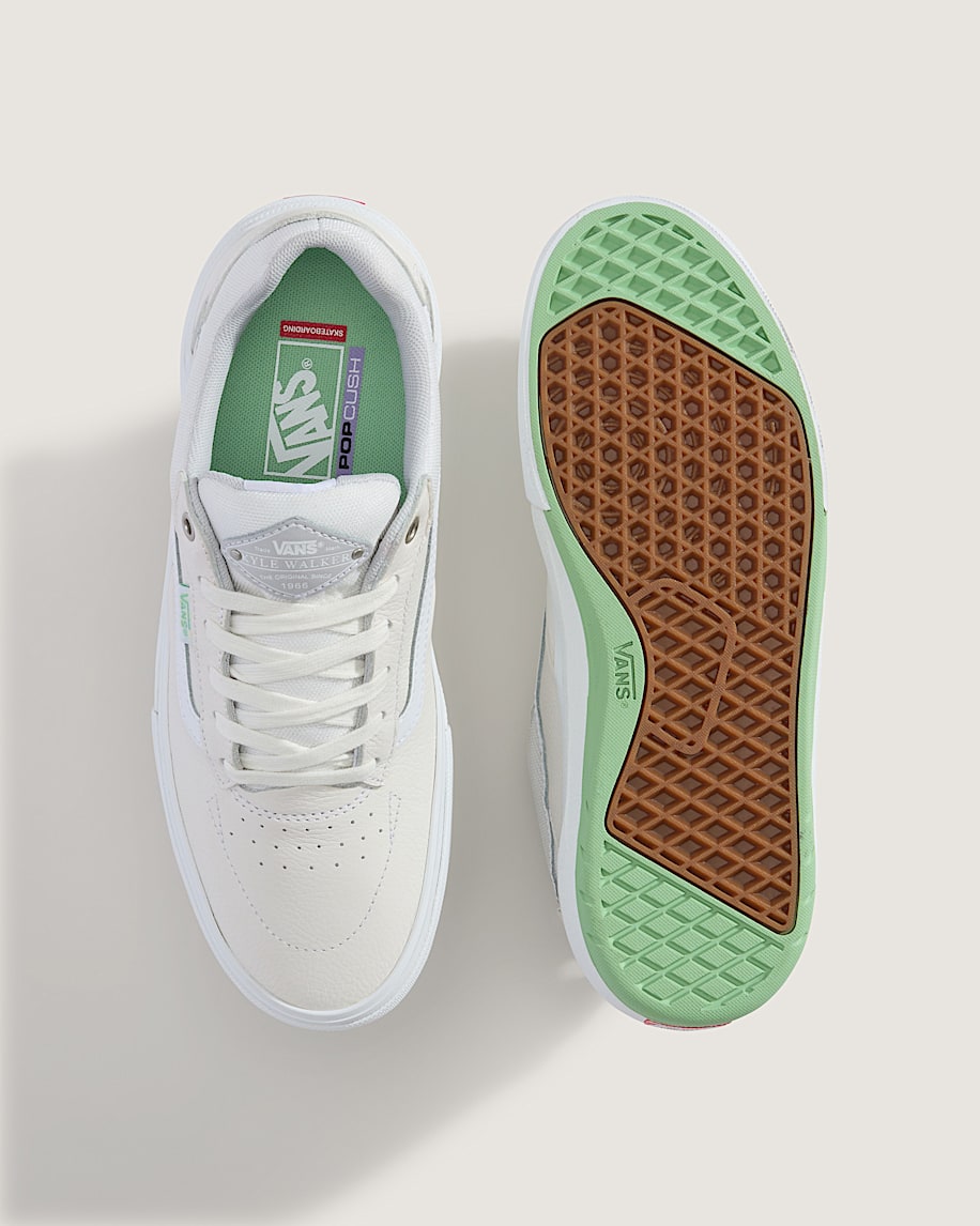 VANS SKATE KYLE WALKER PRO WAFFLECUP WHITE/MINT