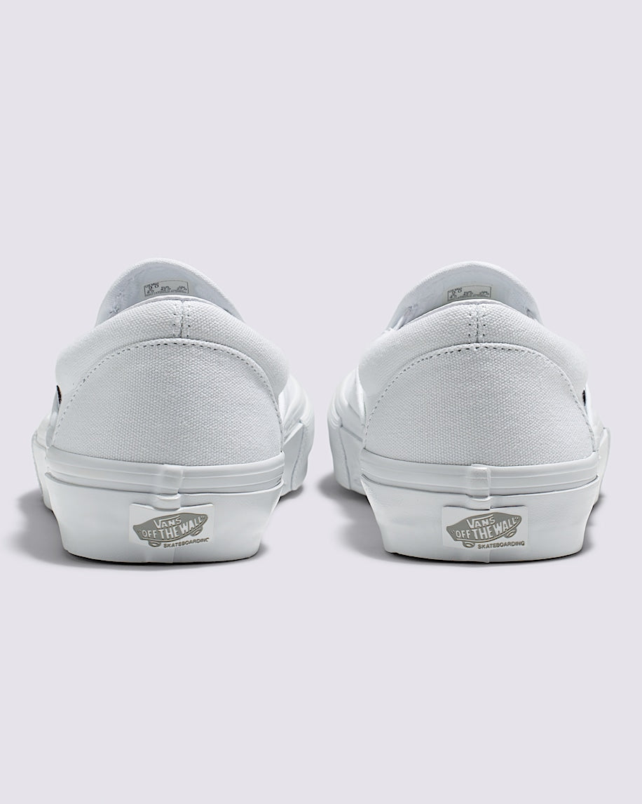 VANS SKATE SLIP ON TRUE WHITE / WHITE