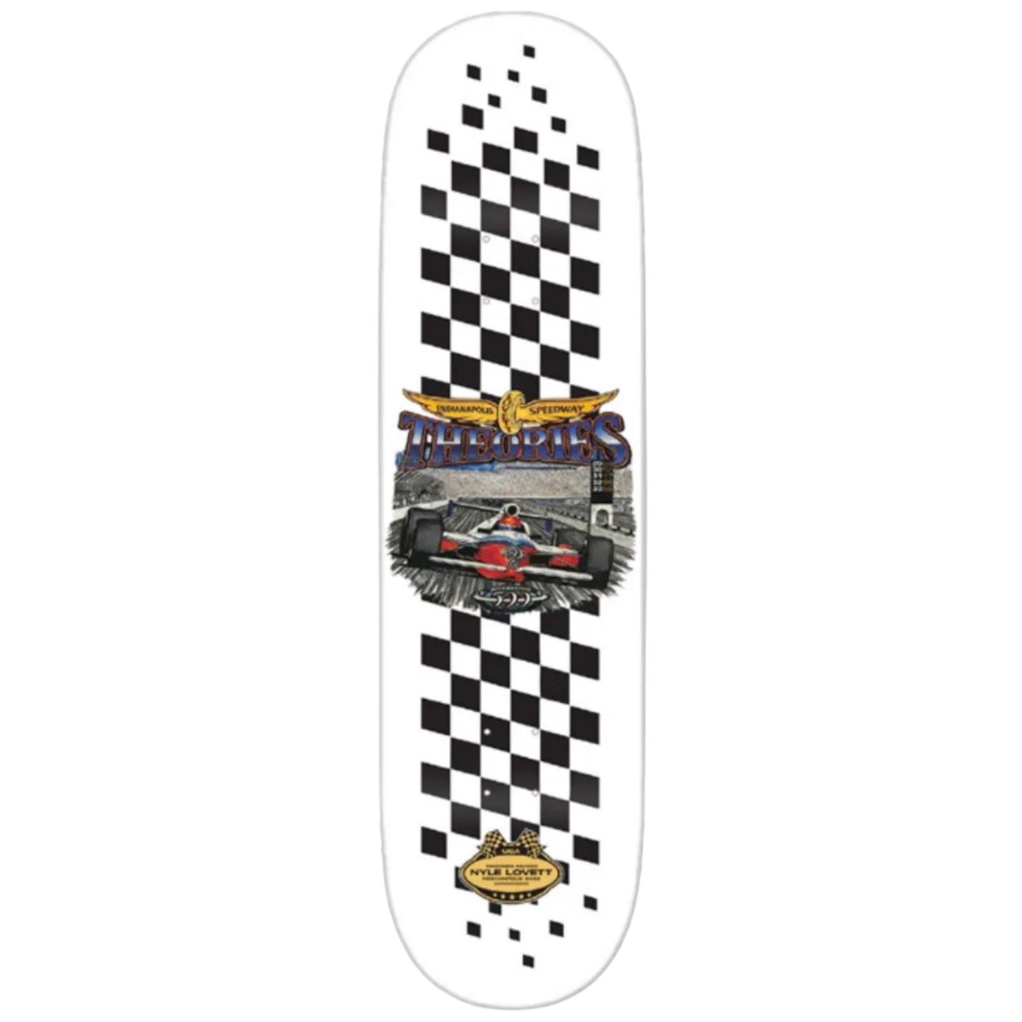 THEORIES SKATEBOARDS NYLE LOVETT SPEEDWAY DECK