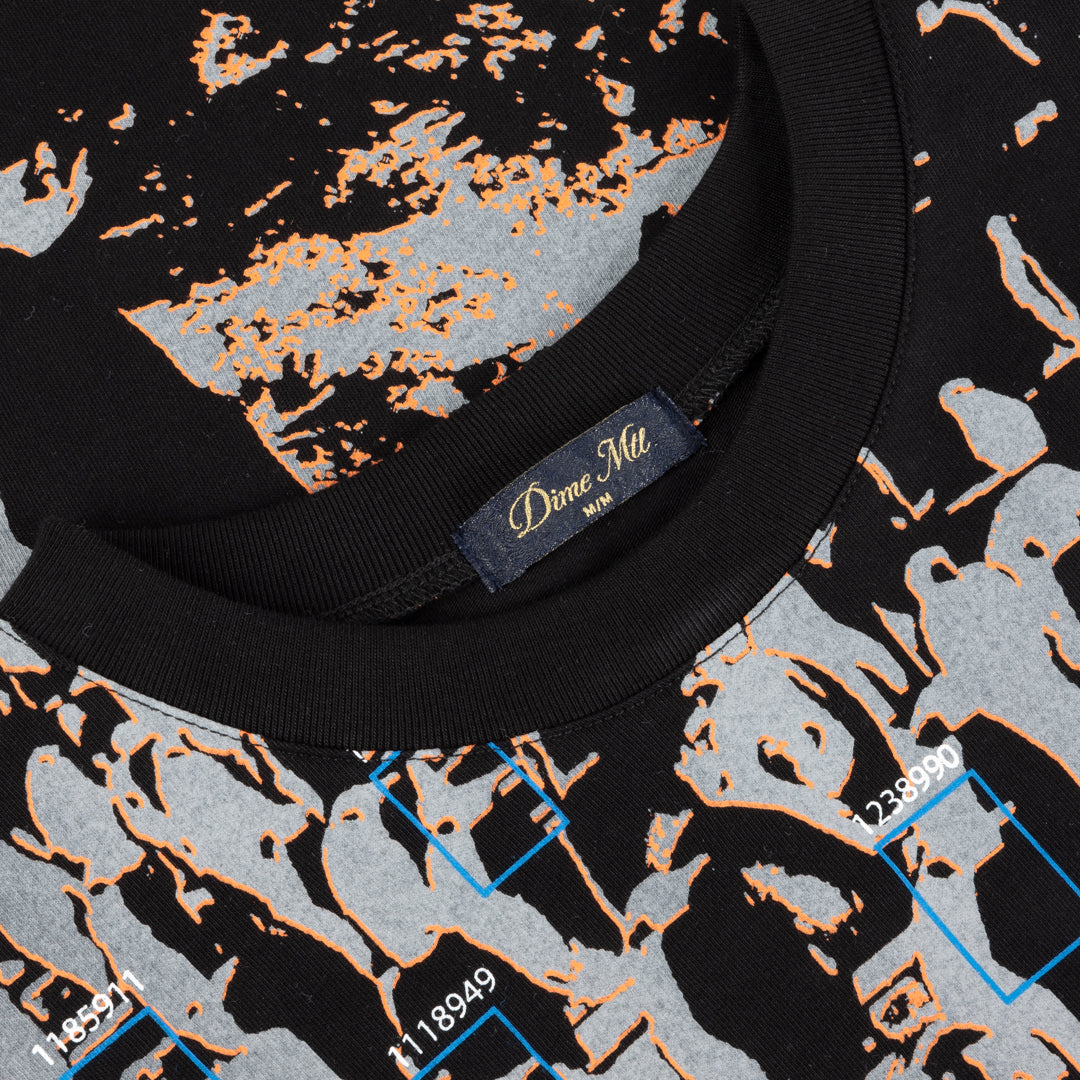 DIME MTL CCTV TEE BLACK