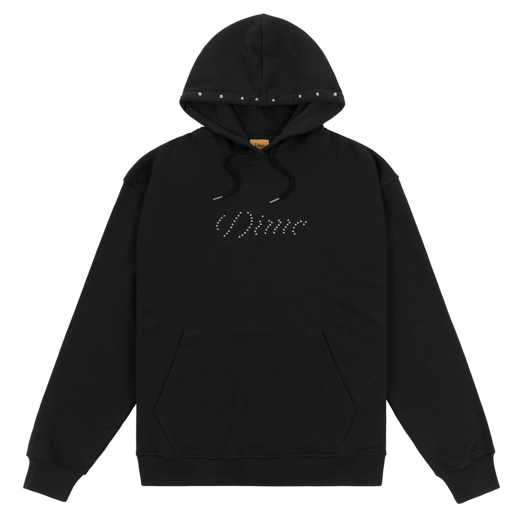 DIME MTL CURSIVE FRENCH TERRY HOODIE BLACK – Olympia Skateshop