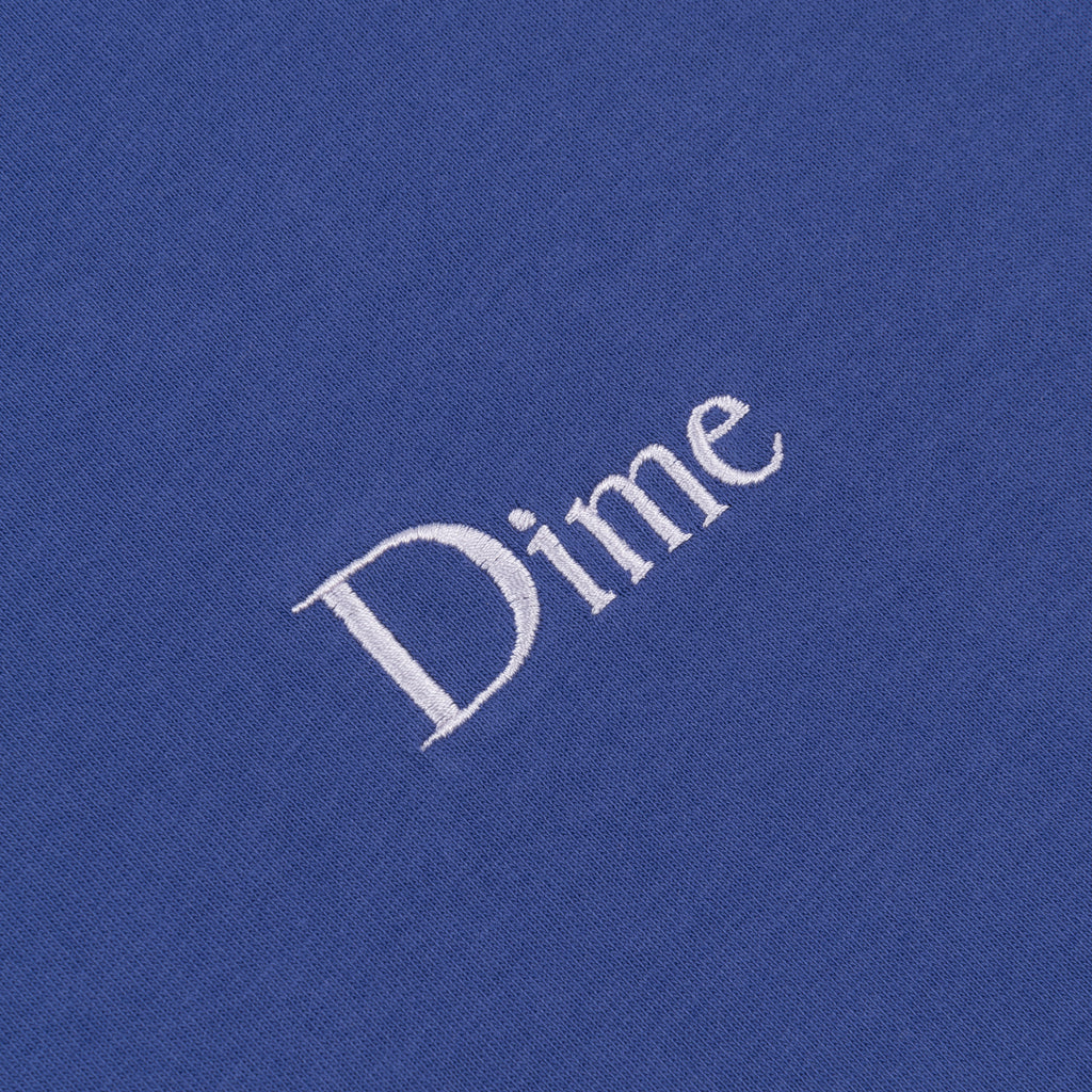 DIME MTL CLASSIC SMALL LOGO TEE INDIGO