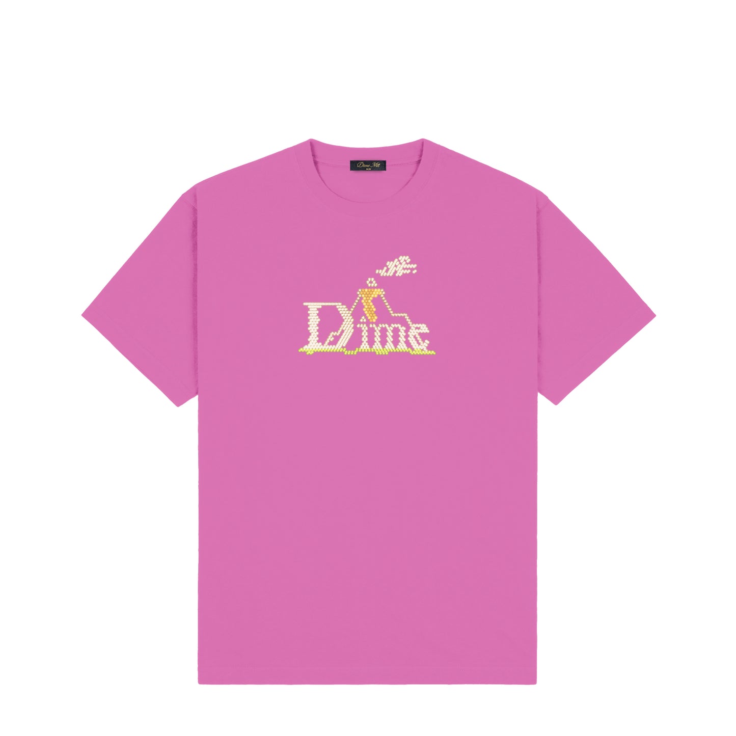 DIME MTL CLASSIC LIGHTBRIGHT TEE CHERRY PINK