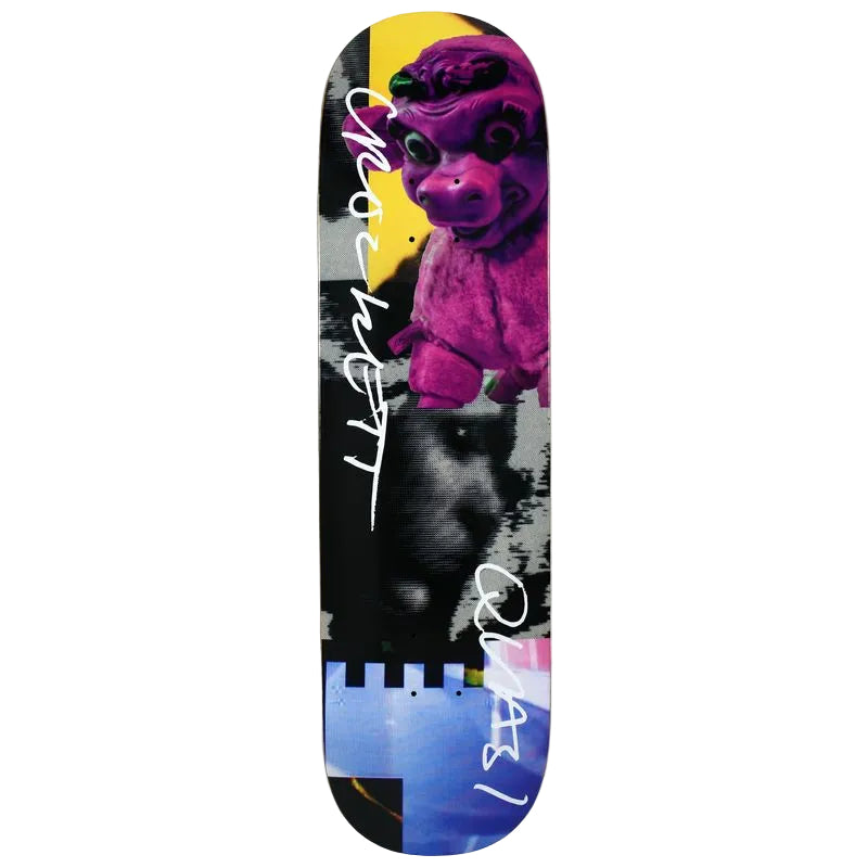 QUASI SKATEBOARDS CROCKETT COW DECK 8.5