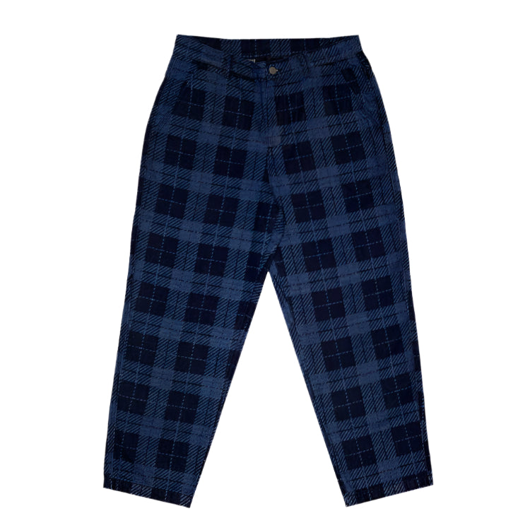 WKND SKATEBOARDS GENE S PLAID JEANS BLUE