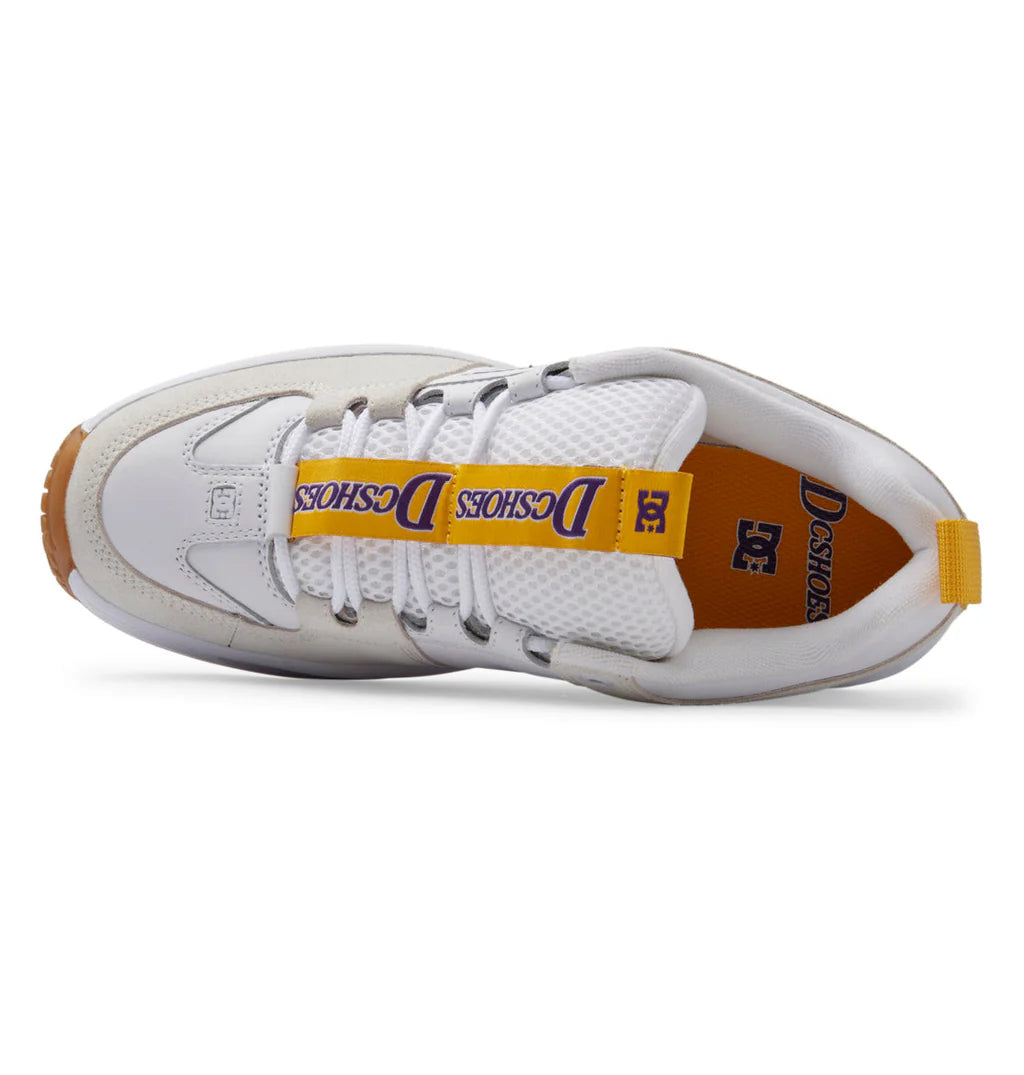 DC SHOE CO LYNX OG WHITE AND PURPLE