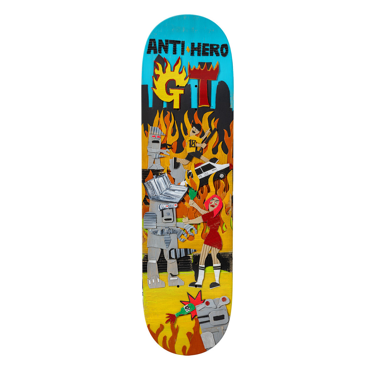 ANTIHERO SKATEBOARDS TAYLOR KENJI GOTO DECK 8.25