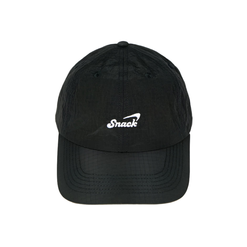 SNACK SKATEBOARDS ALIVE RIPSTOP CAP BLACK