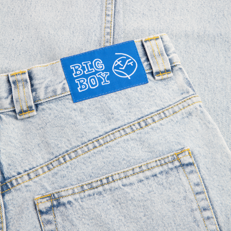 POLAR SKATE CO BIG BOY DENIM LIGHT BLUE OG