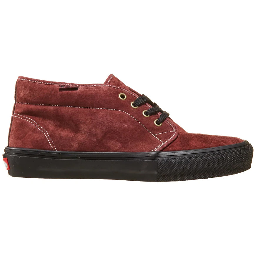 VANS SKATE CHUKKA DARK RED/BLACK