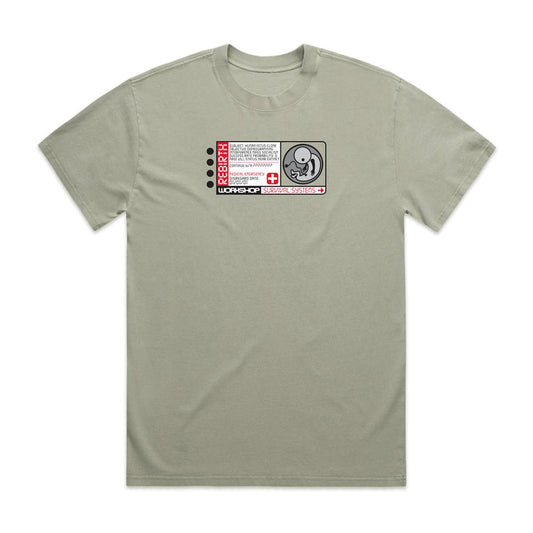 ALIEN WORKSHOP CLONE CLASSIC TEE LIGHT GREEN