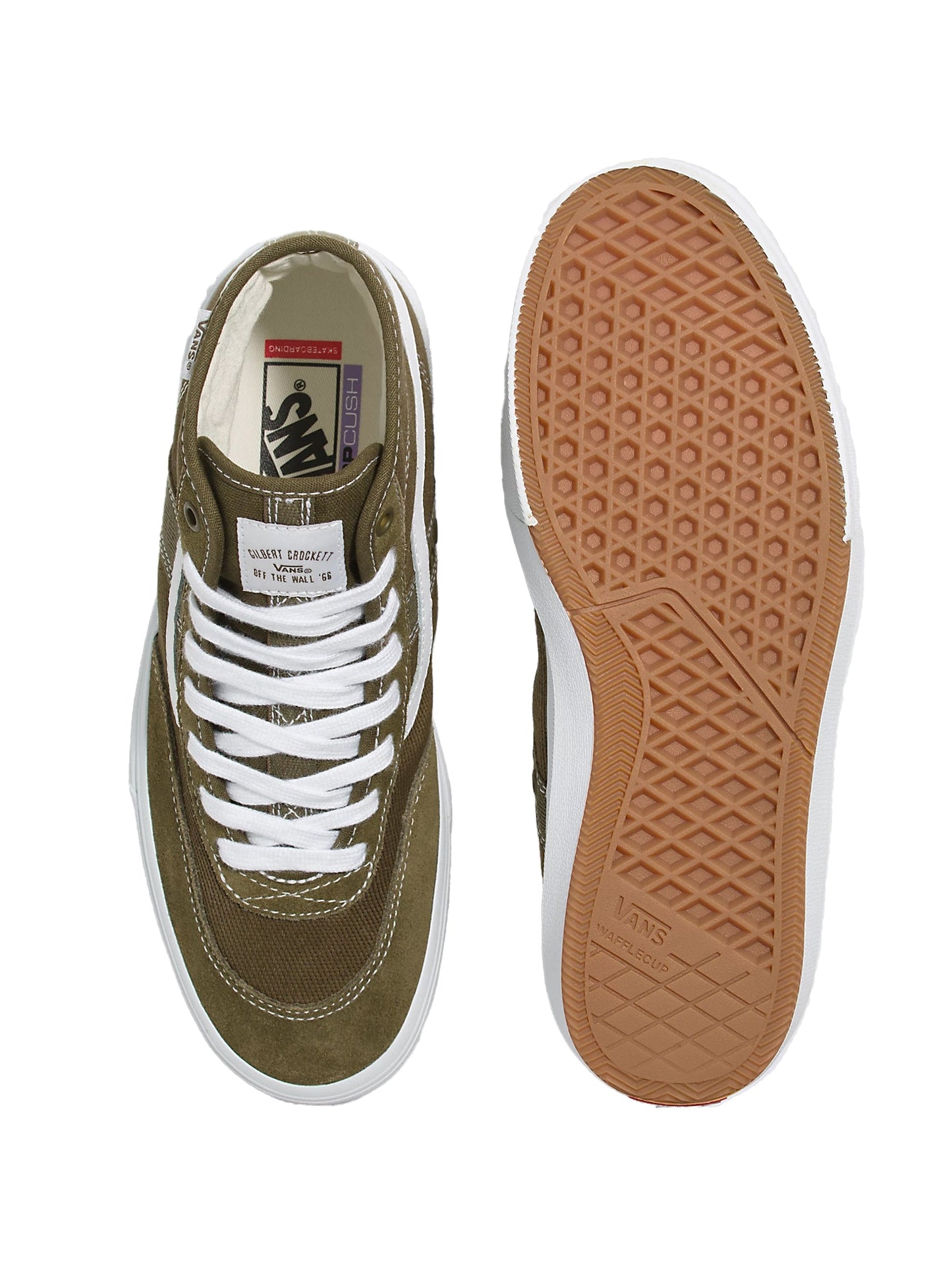 VANS CROCKETT HIGH DARK OLIVE