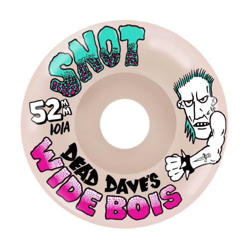 SNOT WHEELS DEAD DAVES WIDE BOYS WHEELS 52MM 101A