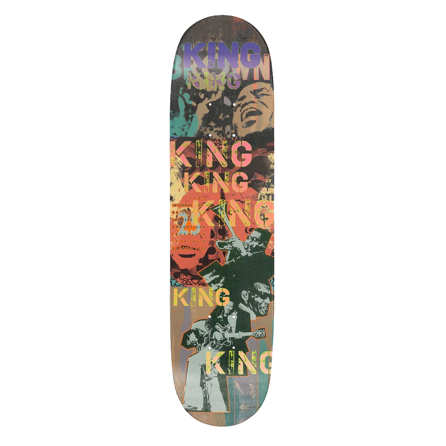 KING SKATEBOARDS TEAM RHYTHM DECK 8.18