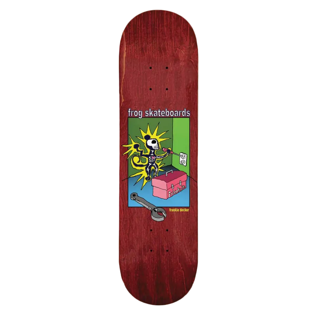 FROG SKATEBOARDS FRANKIE DECKER NEW CAREER DECK 8.25