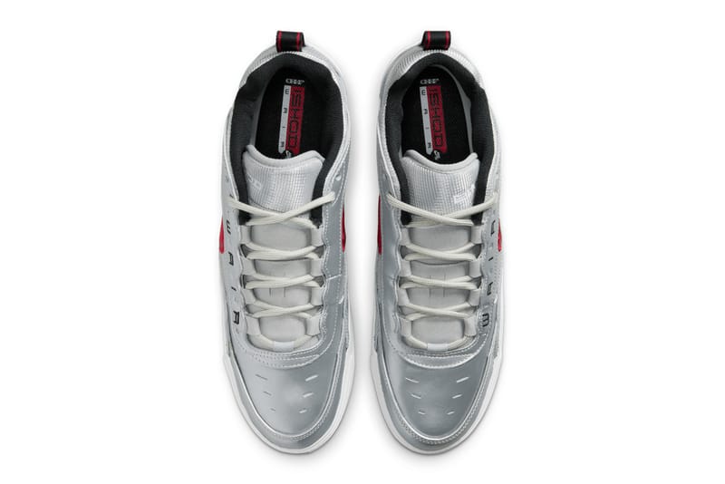 NIKE SB AIR MAX ISHOD PRM SILVER/RED