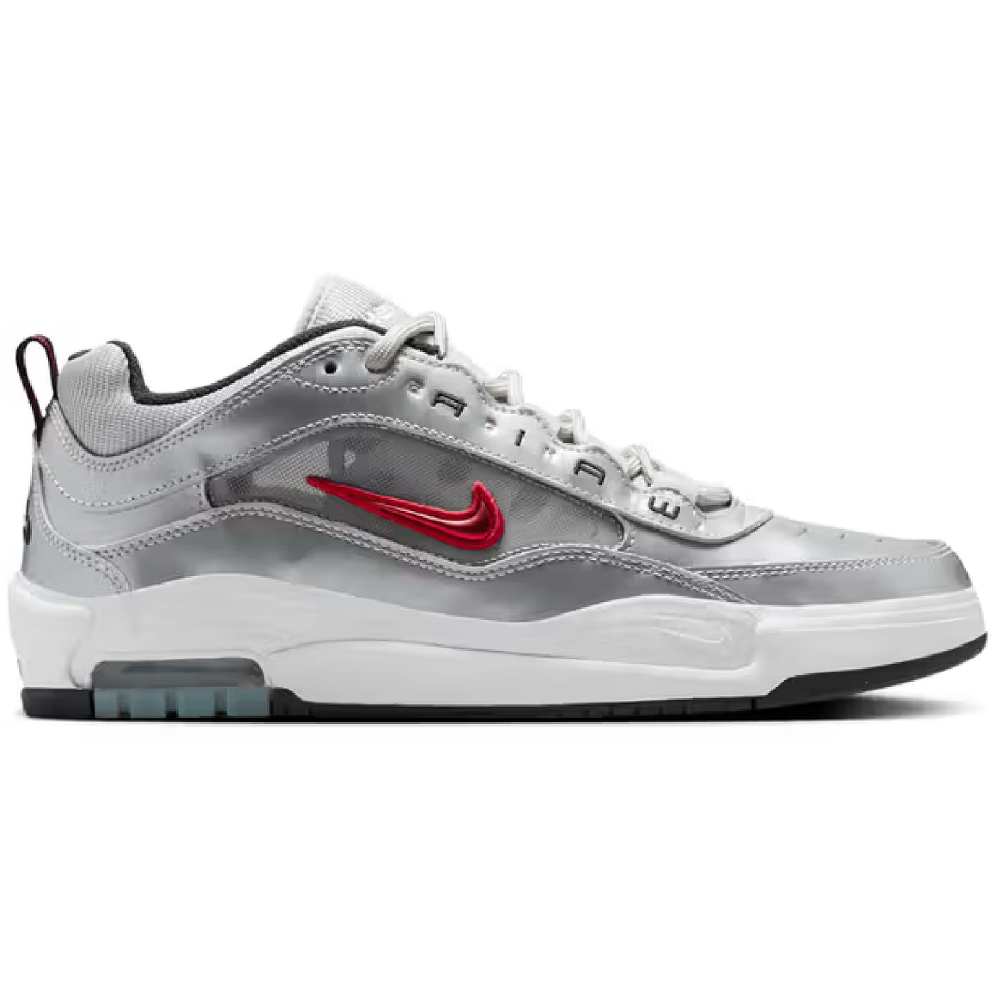 NIKE SB AIR MAX ISHOD PRM SILVER/RED