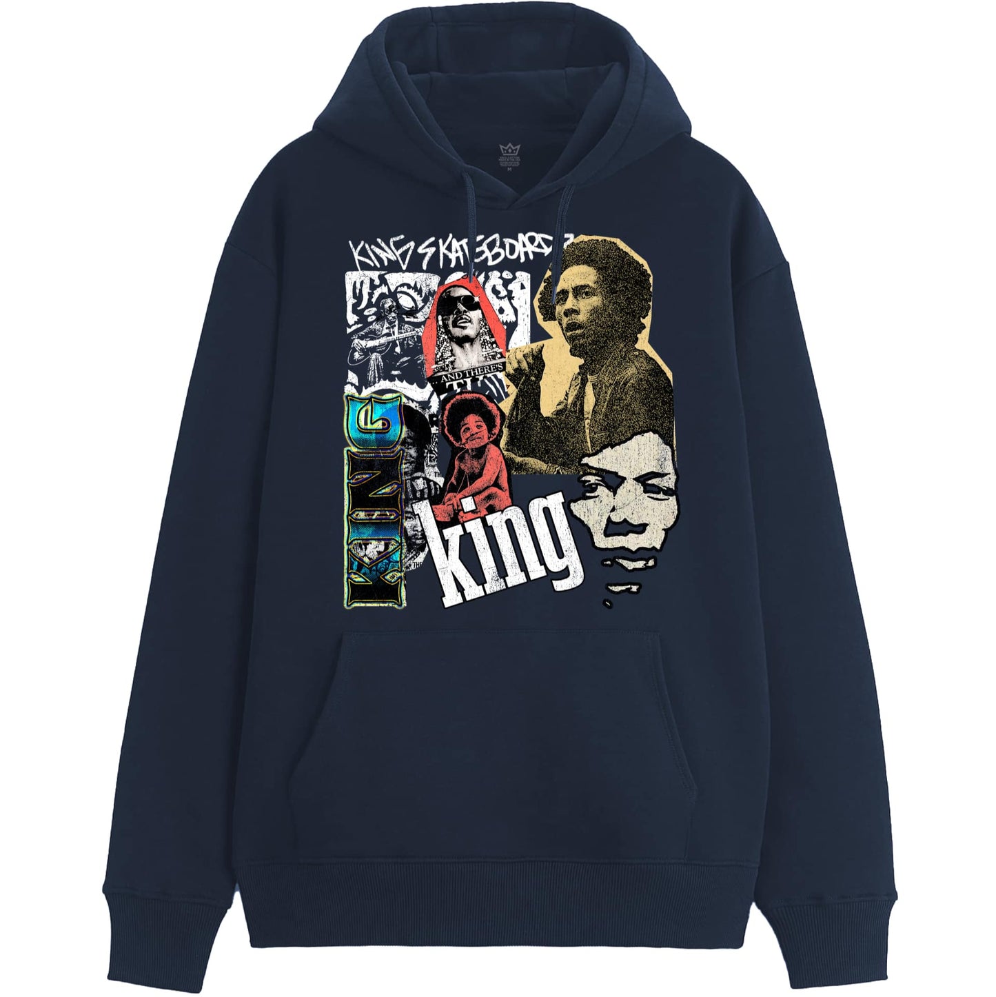 KING SKATEBOARDS LEGENDS HOODIE NAVY