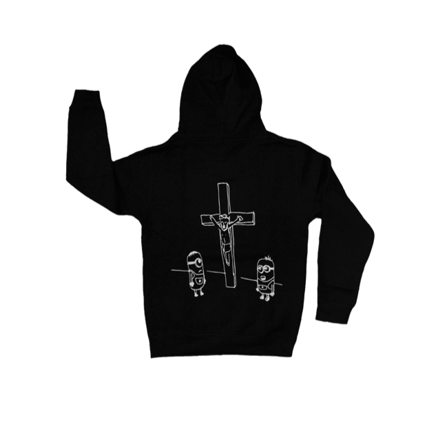 DRIVETHRU734 BIG MINIONS LOGO HOODIE