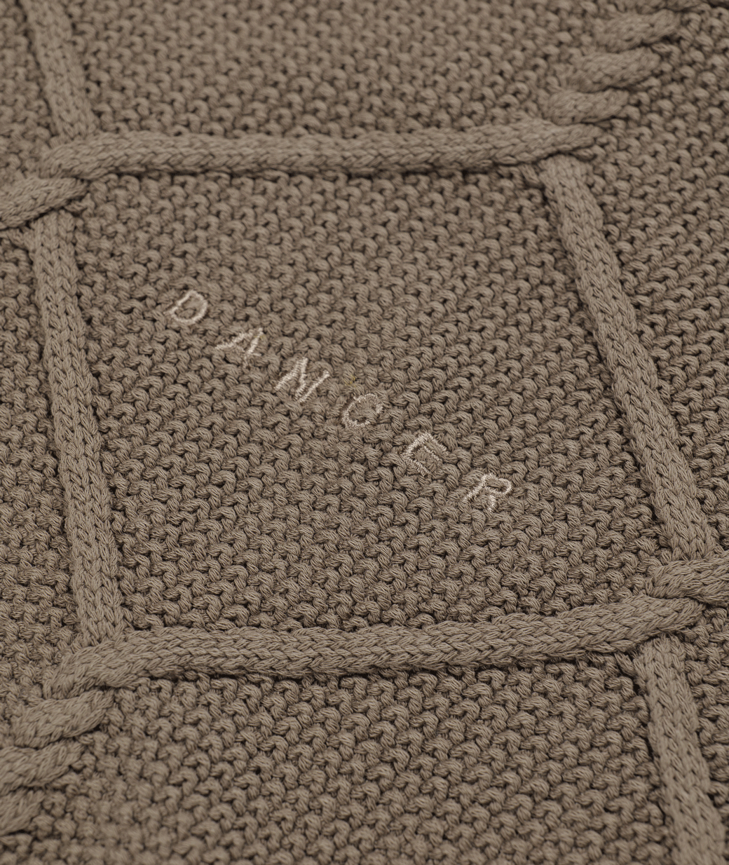 DANCER COPENHAGEN FENCE KNIT BEIGE