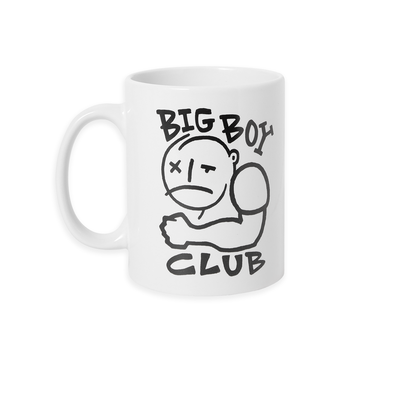 POLAR SKATE CO BIG BOY CLUB MUG WHITE