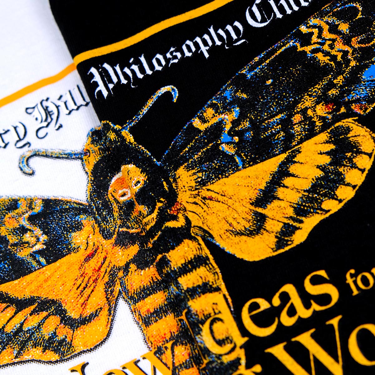 STRAWBERRY HILL PHILOSOPHY CLUB METAMORPHOSIS TEE BLACK