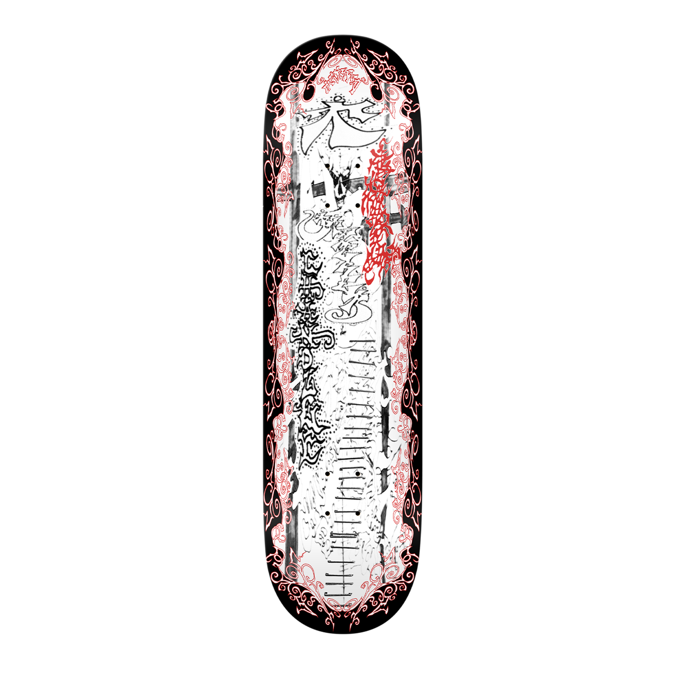 THERE SKATEBOARDS CHANDLER RED VELVET DECK 8.5