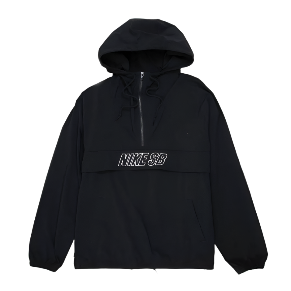 NIKE SB DRI FIT ESSENTIAL ANORAK BLACK