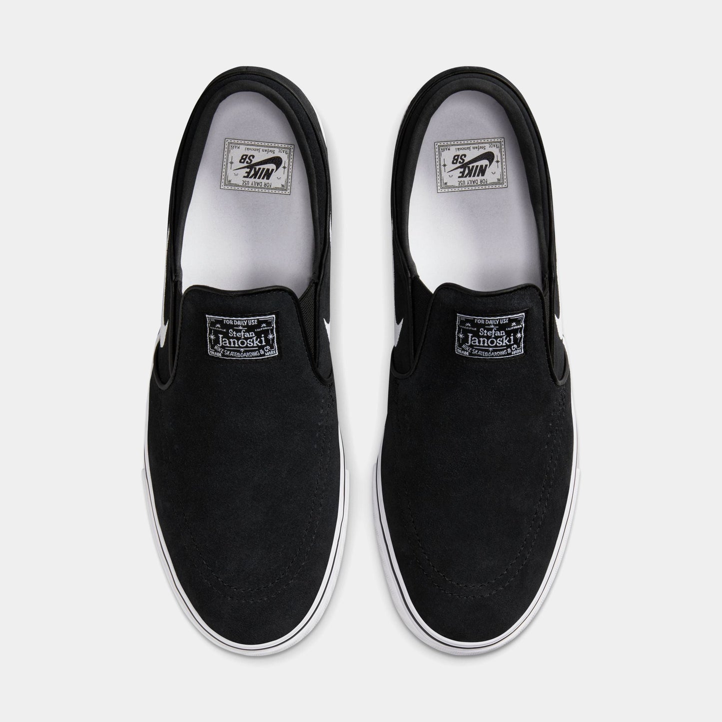 NIKE SB JANOSKI SLIP BLACK/WHITE