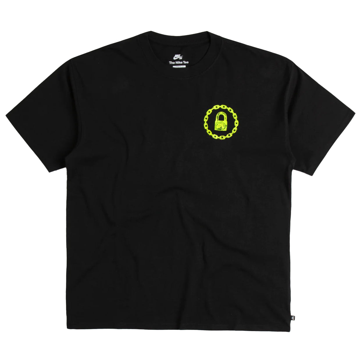 NIKE SB LOCK N CHAIN TEE BLACK