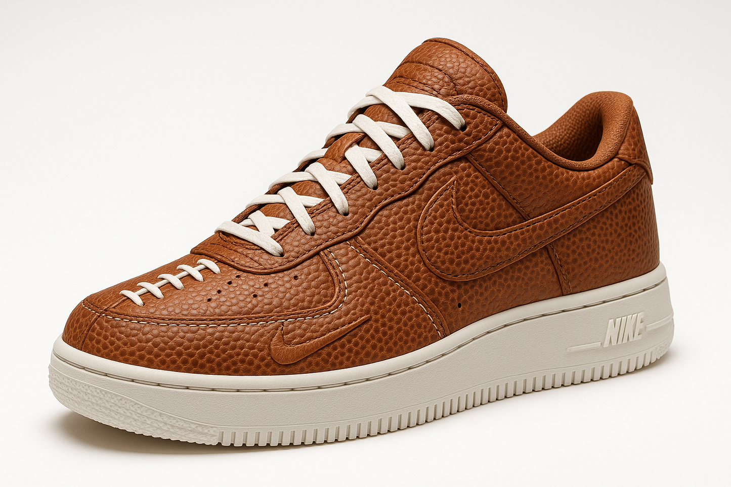 NIKE SHOE MADE OUT OF FOOTBALL MATERIAL