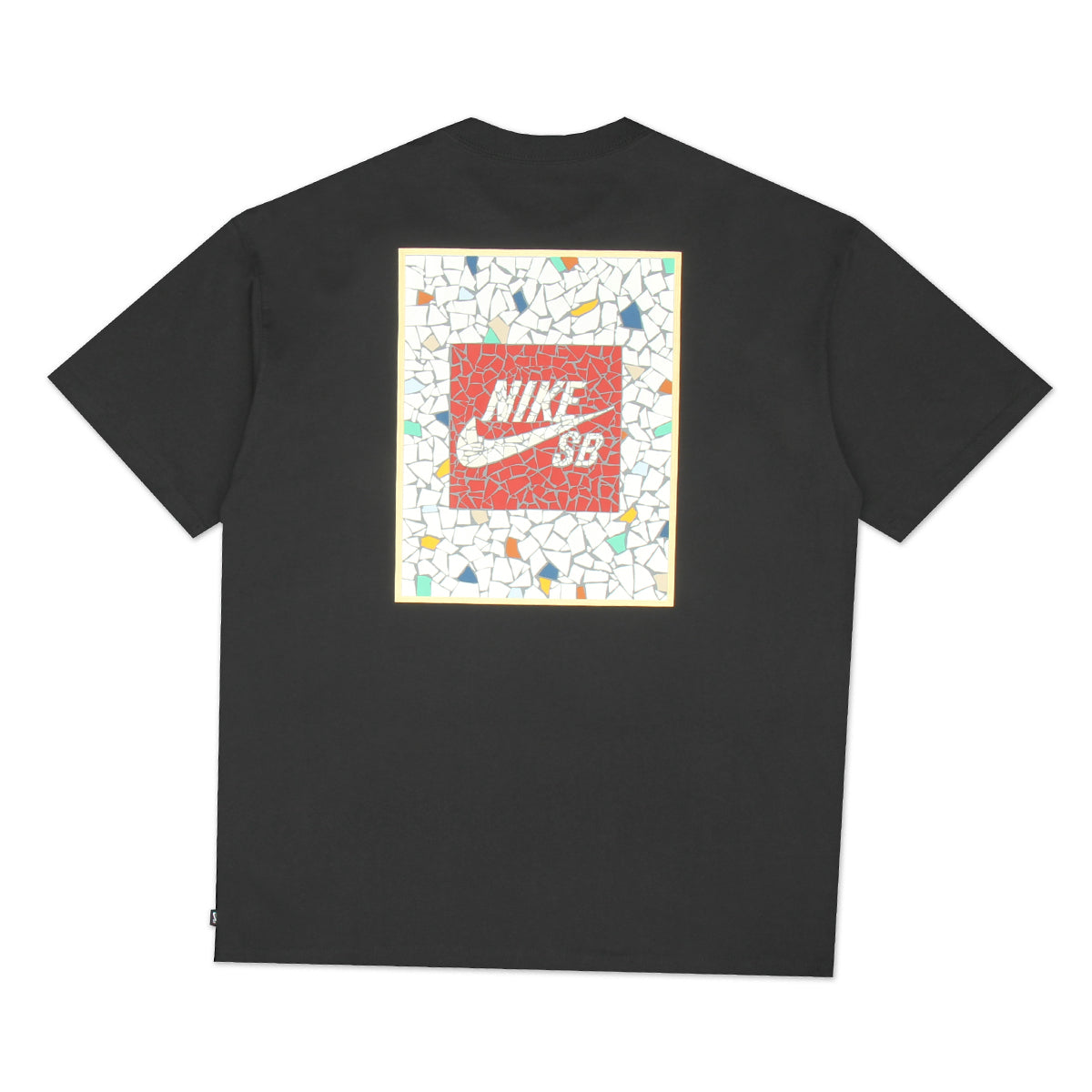 NIKE SB MOSAIC TEE BLACK