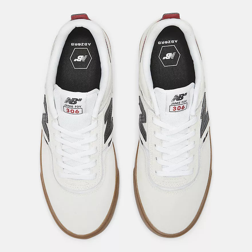 NEW BALANCE NUMERIC FOY 306 WHITE/BLACK