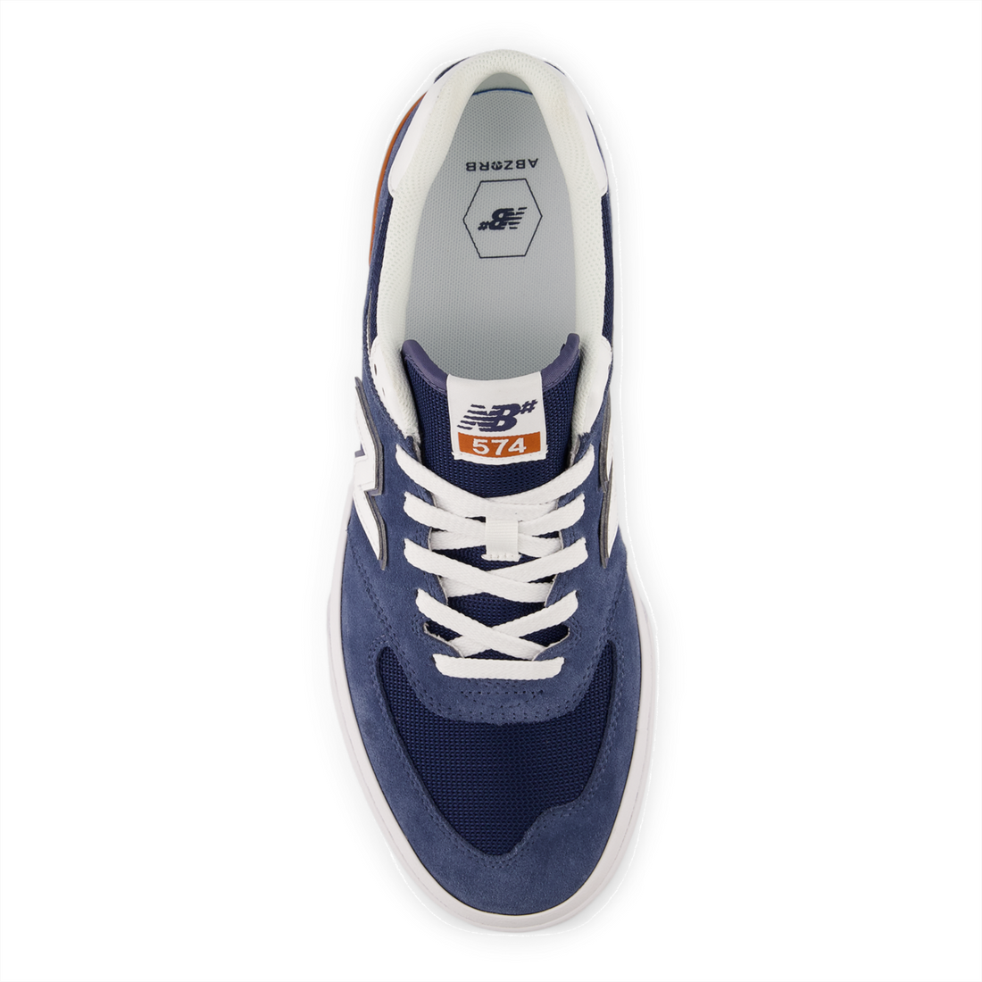NEW BALANCE NUMERIC 574 VULC VINTAGE INDIGO/WHITE