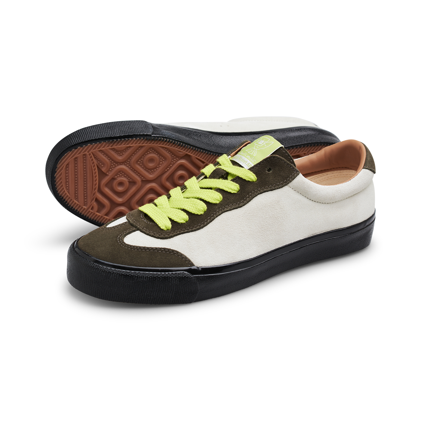 LAST RESORT AB VM004 MILIC SUEDE OLIVE/CREAM BLACK