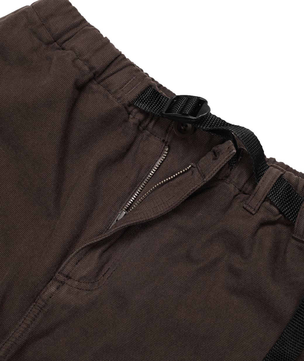 DANCER COPENHAGEN BELTED SIMPLE KNEE PANT BROWN