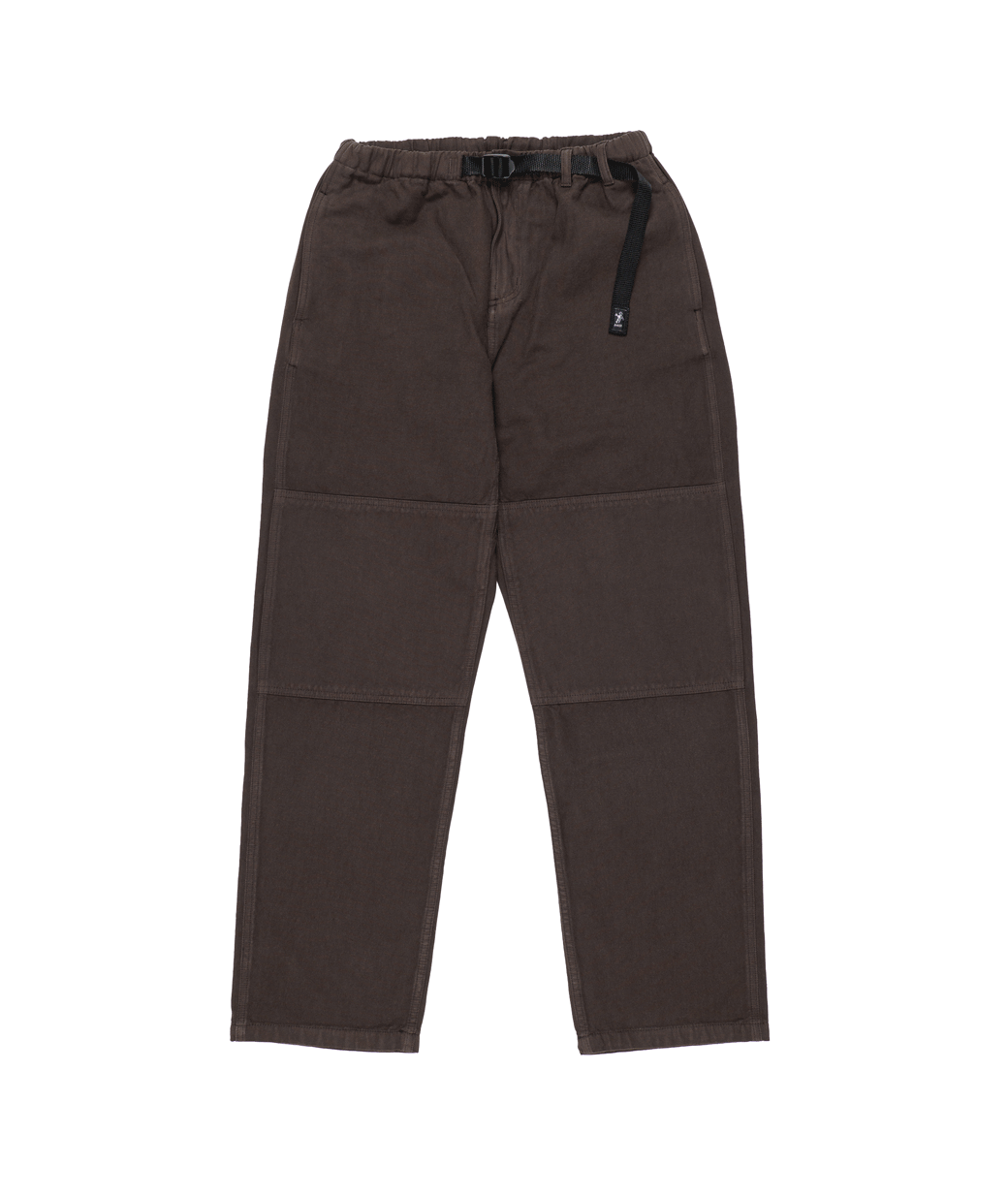 DANCER COPENHAGEN BELTED SIMPLE KNEE PANT BROWN