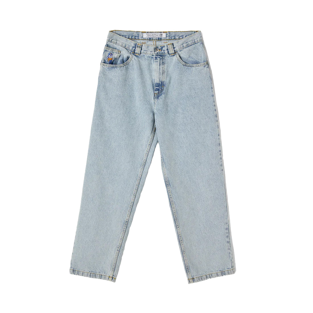 POLAR SKATE CO '93! DENIM LIGHT BLUE