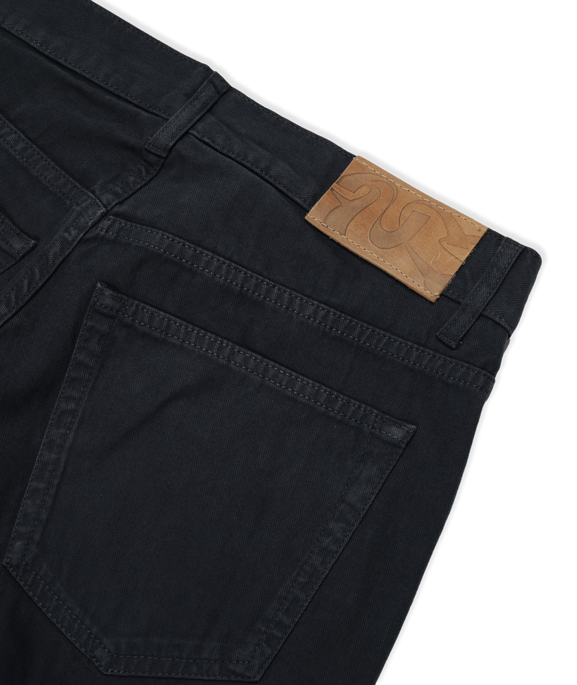 DANCER COPENHAGEN FIVE POCKET PANT WASHED BLACK