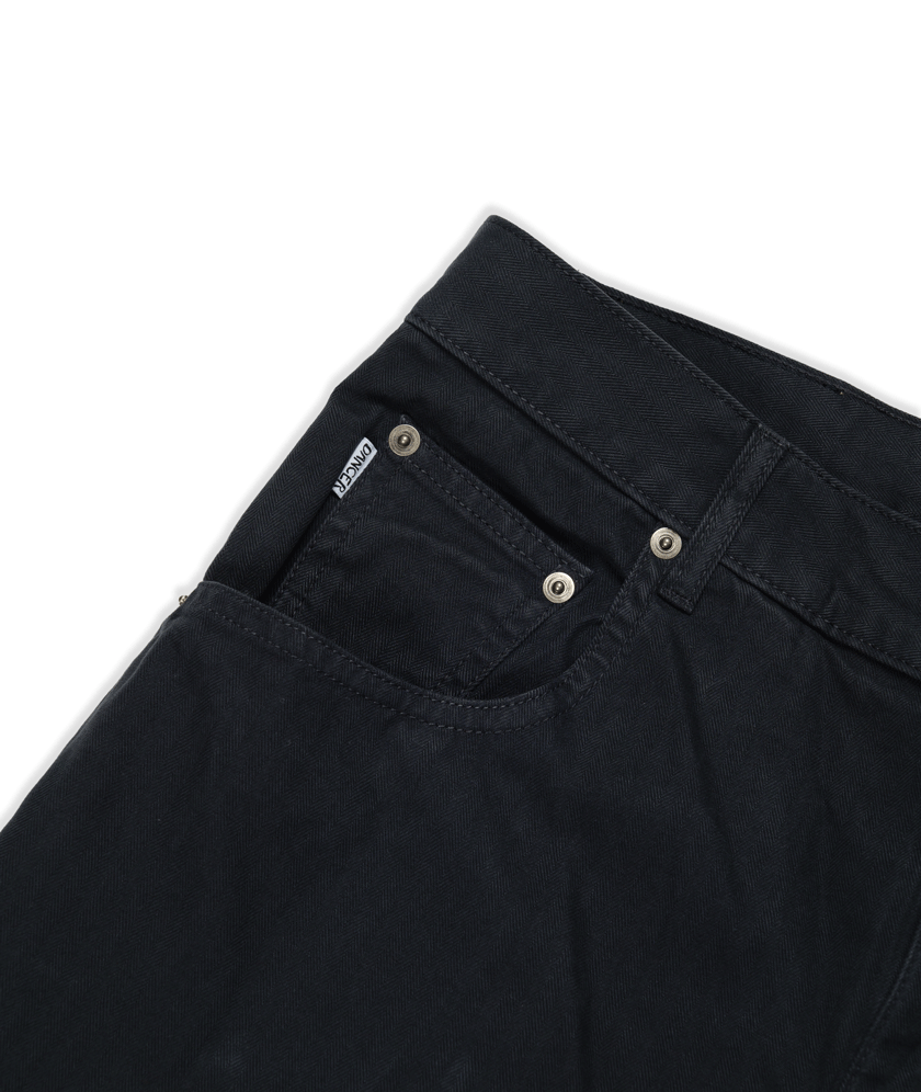 DANCER COPENHAGEN FIVE POCKET PANT WASHED BLACK