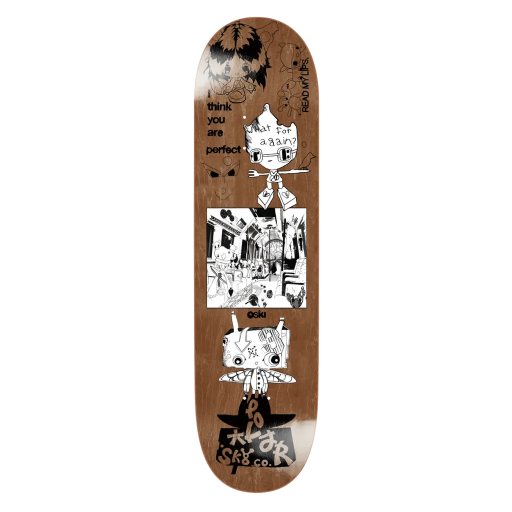 POLAR SKATE CO I THINK YOU PERFECT DECK 8.25