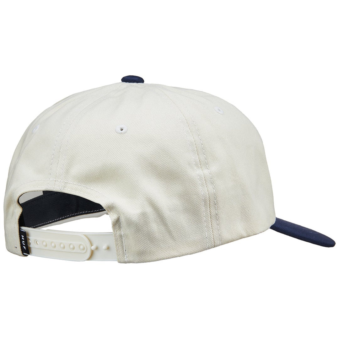 HUF WORLDWIDE MELT 5 PANEL SNAPBACK NATURAL