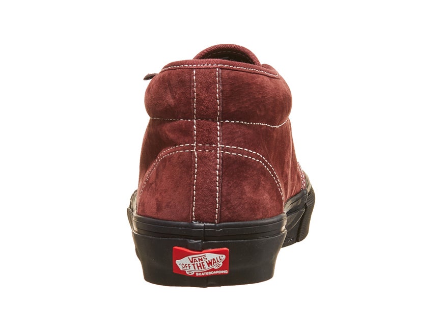 VANS SKATE CHUKKA DARK RED/BLACK