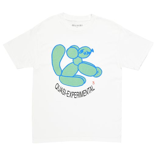 QUASI SKATEBOARDS BALLON TEE WHITE